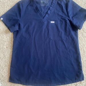 Figs women’s Navy Blue scrub top